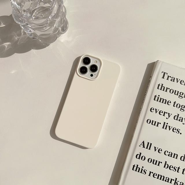 Enkelt fluorescerende fargetelefondeksel for Iphone 14 12 13 11 Pro Promax Plus X Xr Xsmax Støtsikkert hardt telefondeksel