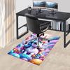 1pc unicorn rainbow Carpet Anti Slip Polyester Floor Mat for office,Bedroom