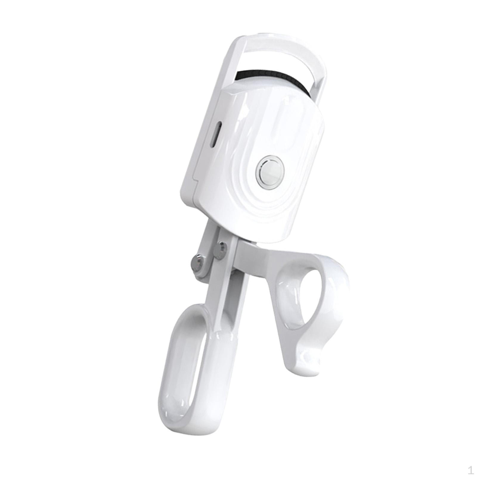 

Electric Heated Eyelash Curler Handheld Heater 3 Heating Modes Makeup Tool Lightweight Rechargeable белый