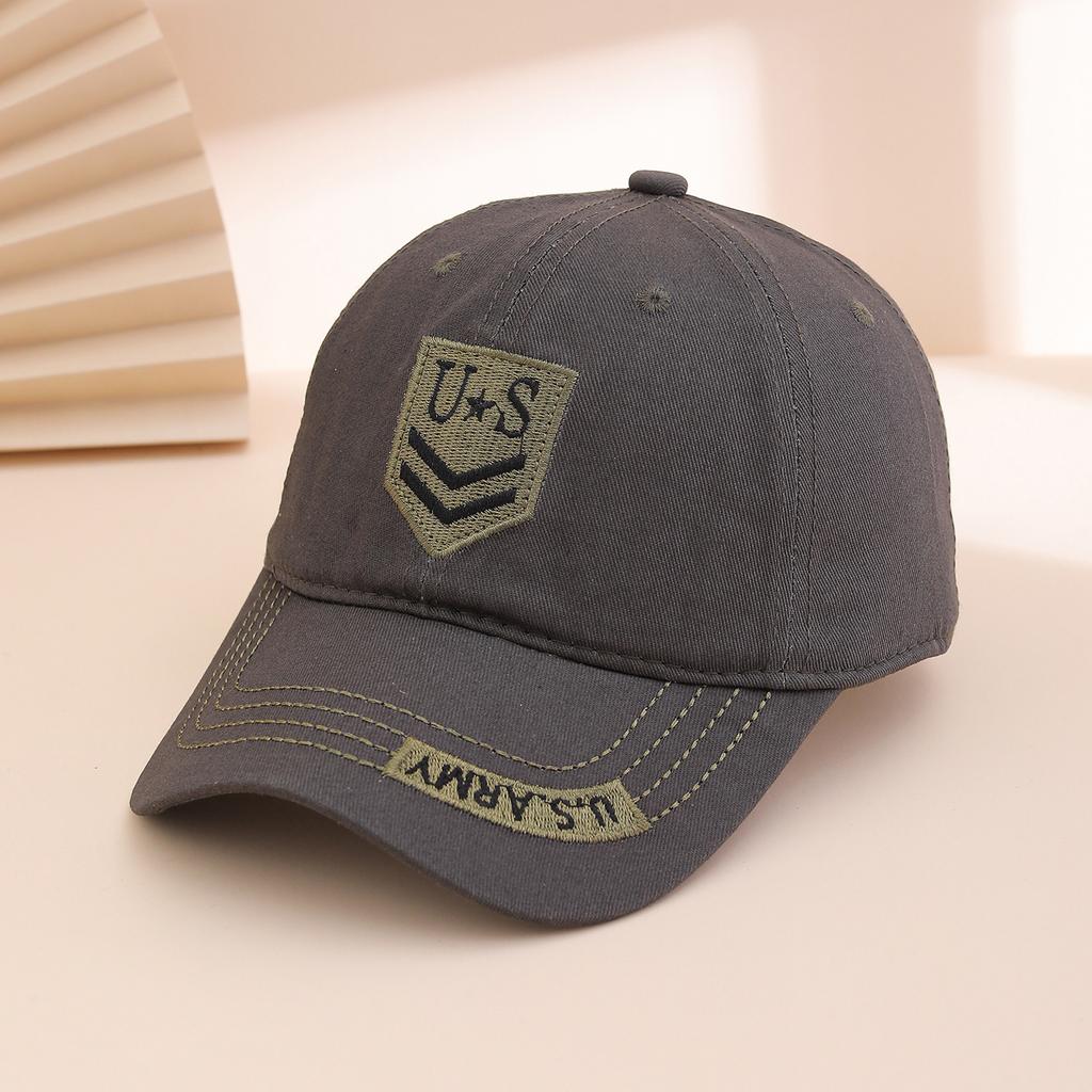 Men's and Women's Outdoor Camouflage Baseball Cap with Embroidery, Casual Beanie Hat, All-Season Stylish Sun Hat