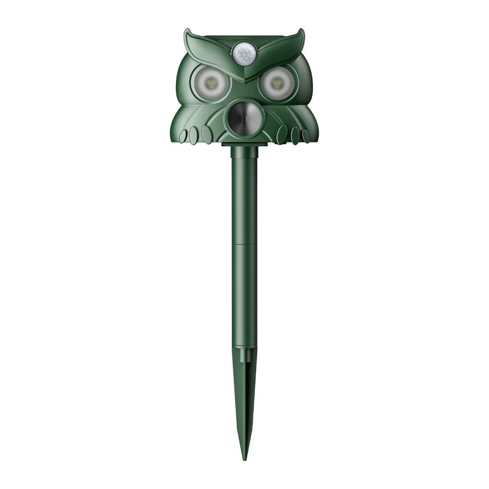 Waterproof Solar Ultrasonic Repeller, Dual Strobe Light Bird  Mouse Deterrent, Outdoor Multifunctional Animal Repellent