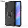 For Huawei Y8p Case Huawei Y8p AQM-LX1 Goyar Armor Magnetic Suction Stand Shockproof Full Edge Cover For Huawei Y8p Y7p Y9S 2020