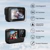 Full Protection Kit for GoPro Hero 9/10/11/12/13 Black - Silicone Cover + Tempered Film + Lens Cap