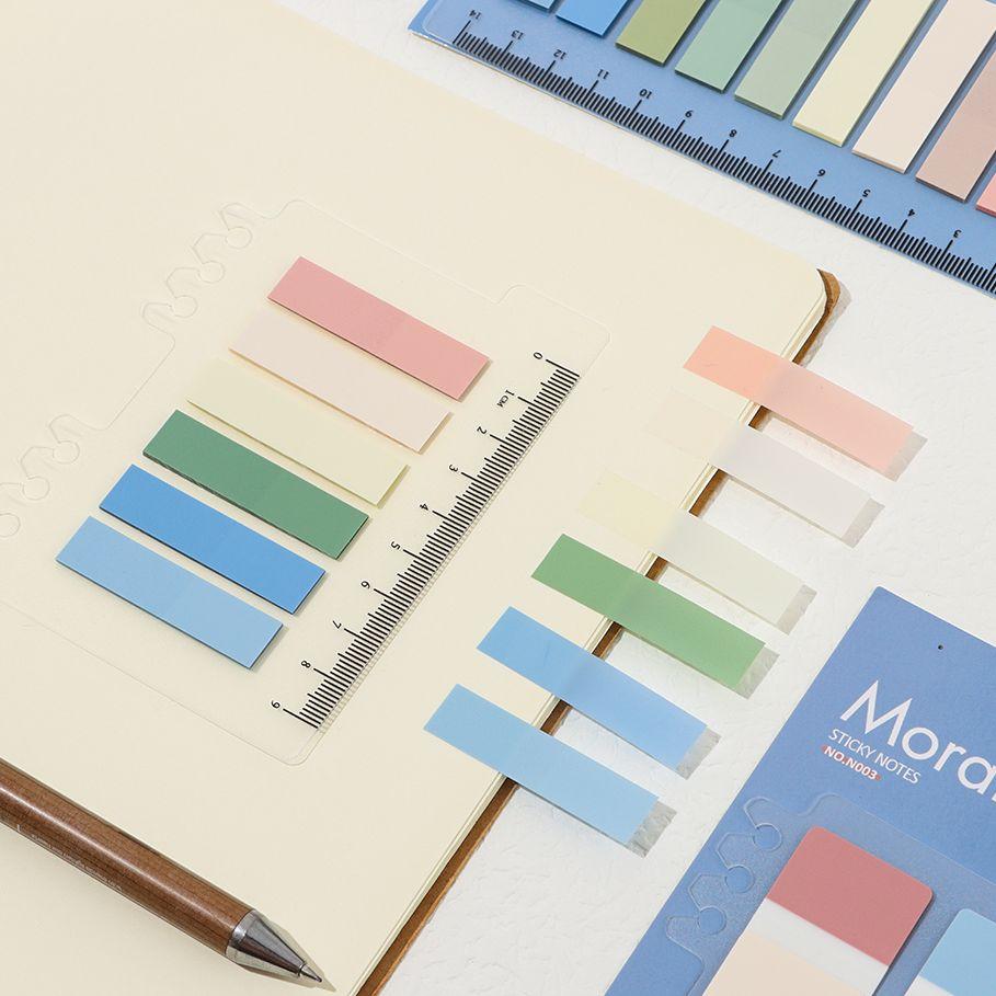 60/90/120/200 Sheets Self Adhesive Sticky Notes Memo Pad Flags Tab Loose-leaf Index Sticker Bookmark Page Sticker Sticky Notes