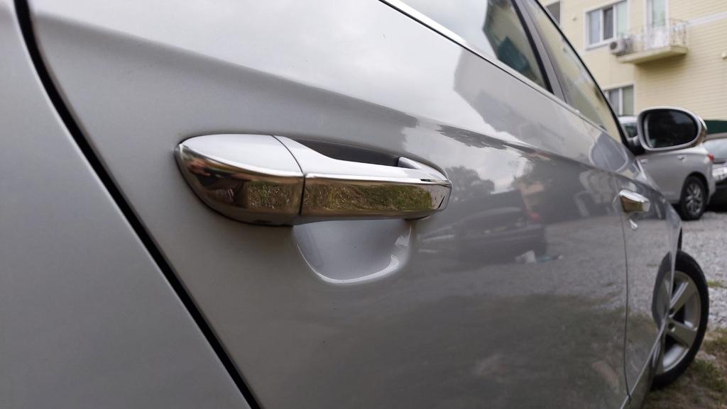 

Вузька модель накладки на ручки (4 шт, нерж) для Volkswagen Passat B6 2006-2012 рр.