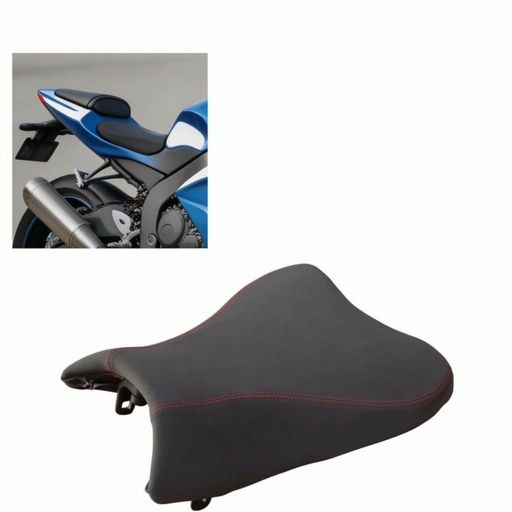 Motorcycle Front Seat Washable Cushion Soft for Commuters, Daily