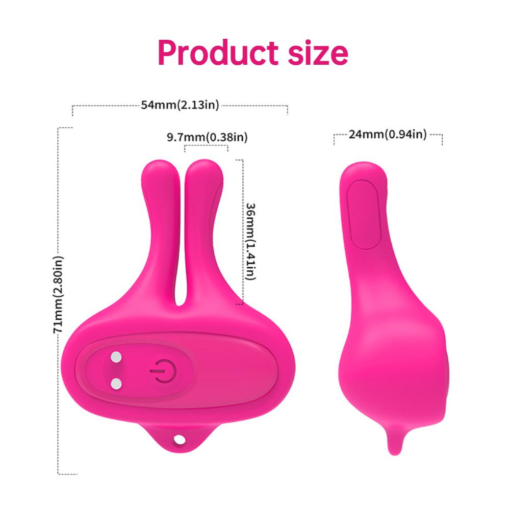 Vibrating Nipple Clamps Vibrator 9 Vibration Modes Magnetic Nipple Stimulation BDSM Adult Sex Toys for Women Couples Pleasure