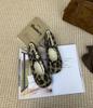 Inner heightening thick-soled plush shoes for women, outer wear 2025 autumn and winter new gentle bow leopard print cotton shoes for women