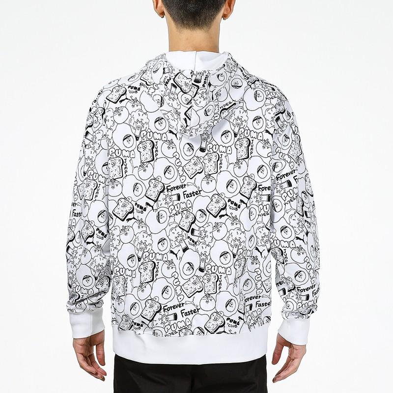 PUMA Unisex Graphic All-Over Print Hoodie 533200-52