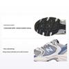 530 Stahlblau Unisex Sneaker Grau Weiß MR530KC