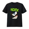 Raro Vintage 1994 NOFX Mons Tour Blu Grigio Punk Rock Maglietta Taglia XL Anni '90 Stile Skatepunk vintage Lavata Allargata