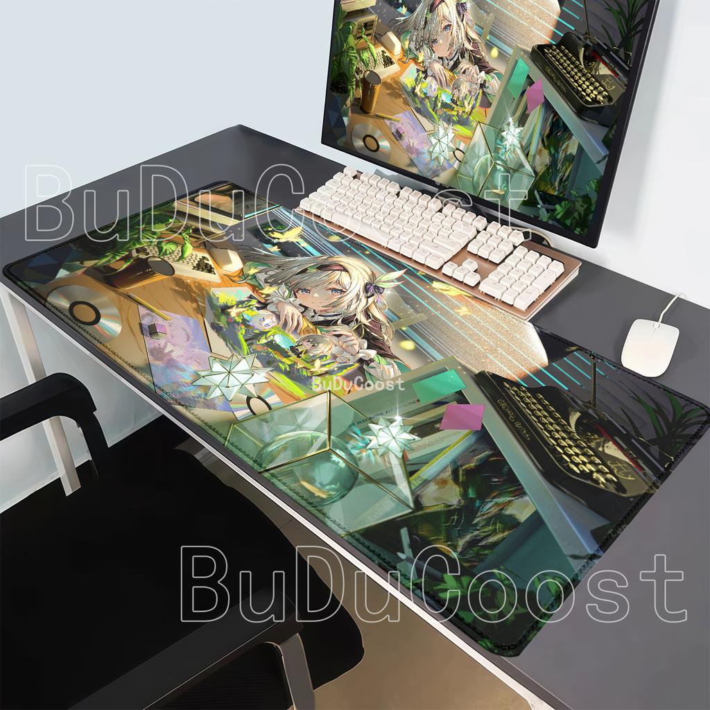 Large Gaming HSR Firefly Honkai Star Rail Mouse Pad Kawaii HD Printing Office Desk Mat Cabinet Keyboard Anime Sexy Girl Mousepad