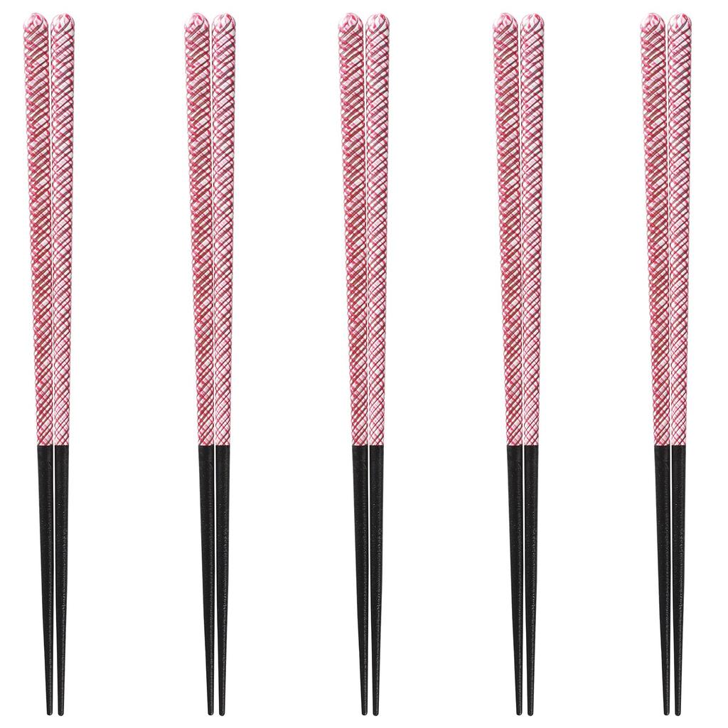 Happy Set of Dishwasher Made In PID8790 J-kitchens Chopsticks, 5, Material Wood, Safe, Japan,