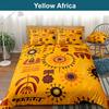 African Print Bedding Sets Bed Sets Duvet Cover Set Pillow Covers Luxury Bohemia Decoration Textile Bohemian Style NO Bed Sheet