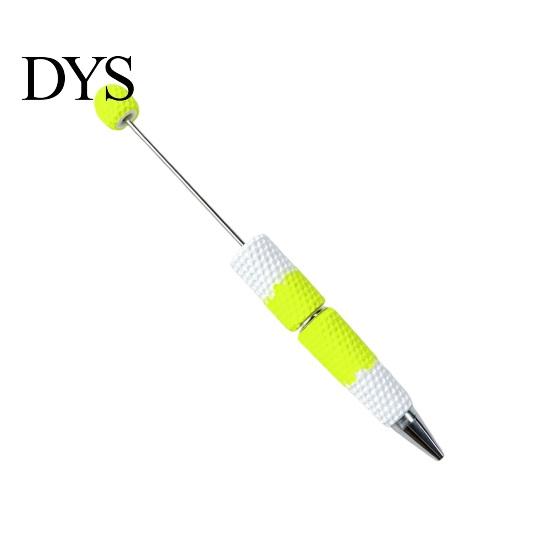 DIY Crafting Pens Beadable Pen, Colorful Fancy Beaded Ballpoint Decorative Gift for Students, Party Favors, Creative Office Supplies Giftable