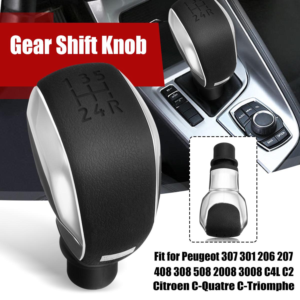 

MT 5-ступенчатая ручка переключения передач для Peugeot 307 301 206 207 408 308 508 2008 3008 C4L C2 Citroen C-Quatre