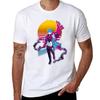 Honkai Star Rail Yang Welt 80s retro TShirt Large Size Breathable Tee