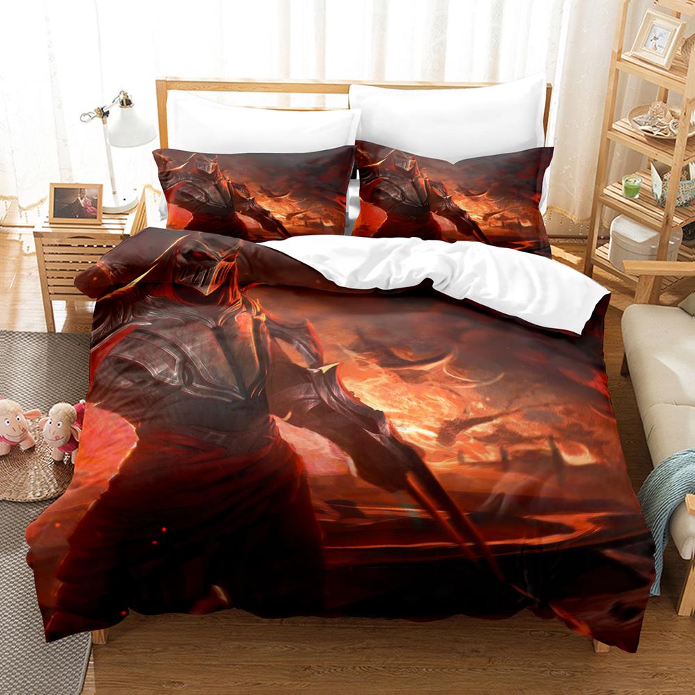 Hot Sale ZED Themed Bedding Set Soft Touch Quilt Cover And Double Pillowcases Daily Home Rest Bed Cover Accessories