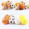 Football Basketball Baseball Slow Rising Soft Squishy Stress Relief Antistress Novelty Gag Toy 3Pcs Squeeze Ball Children Toy
