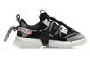 Li Ning Chunky Sneakers Women's Low Top Black/White AGLP088-3