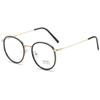 Vintage Round Metal Frame Anti Blue Light Blocking Glasses Women Men Fashion Optical Eyewear Reading Computer Eyeglasses