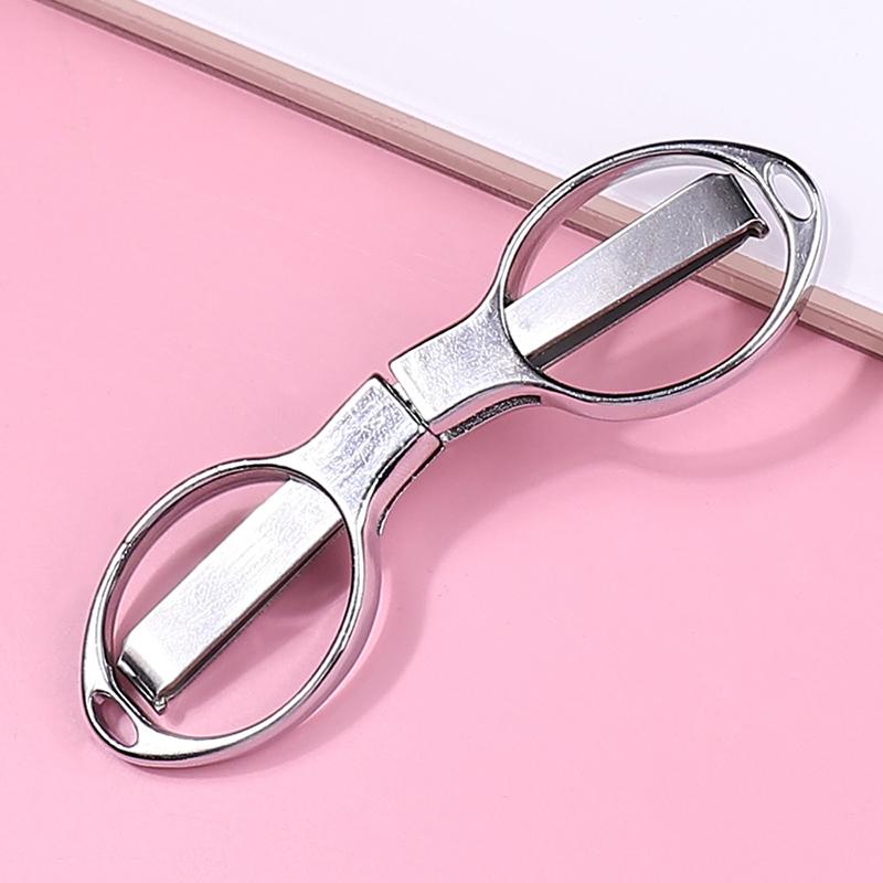 

Складные ножницы для дизайна ногтей, ножницы из нержавеющей стали, многофункциональные растягивающие 8-образные ножницы, инструменты для дизайна ногтей, ножницы для ногтей