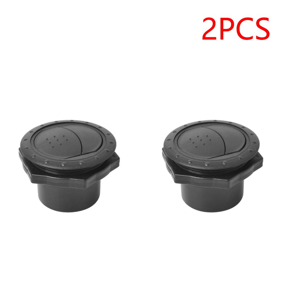1-5PCS Universal 60mm Round A/C Air Outlet Vent for RV Bus Boat Yacht A/C Air Vent Cover Air Conditioning Outlet