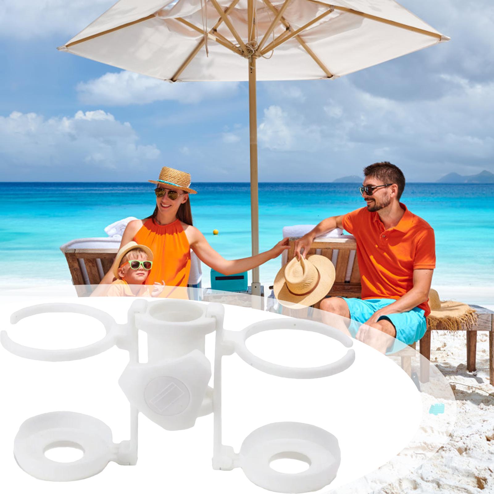 

Beach Umbrella Drink Holder Umbrella Pole Beverage Bottle Rack Leakproof Water Bottle Stand For Beach Parasol Outdoor Relaxation CHINA