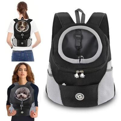 Double Shoulder Portable Outdoor Pet Bag For Dogs Travel Breathable Dog Bag Outdoor Dog Carrier Bag Pet Carrying Supplies