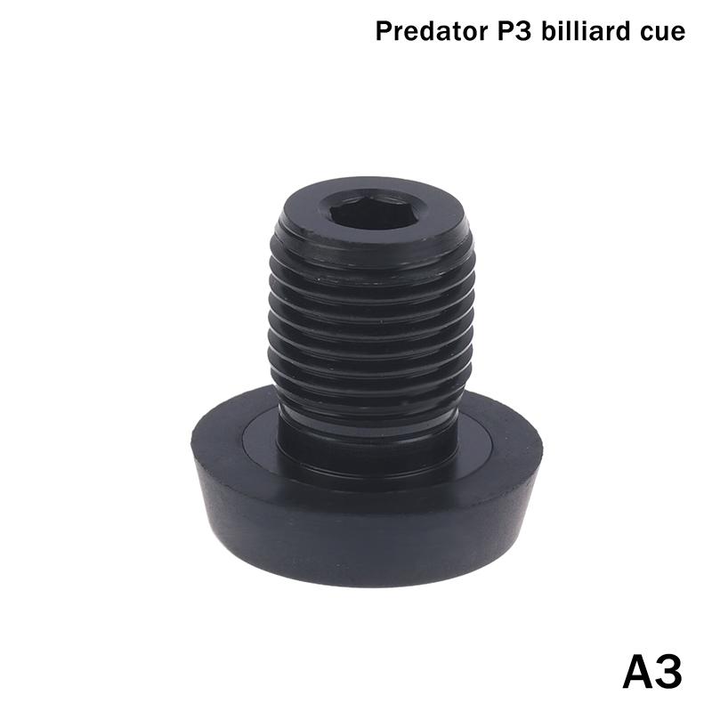 1Pc Back Plug Screw Block Butt Billiard Extension Parts Billiard Cue Bumper Pool Cue Bottom Cover Rubber Bottom Bumper Protector