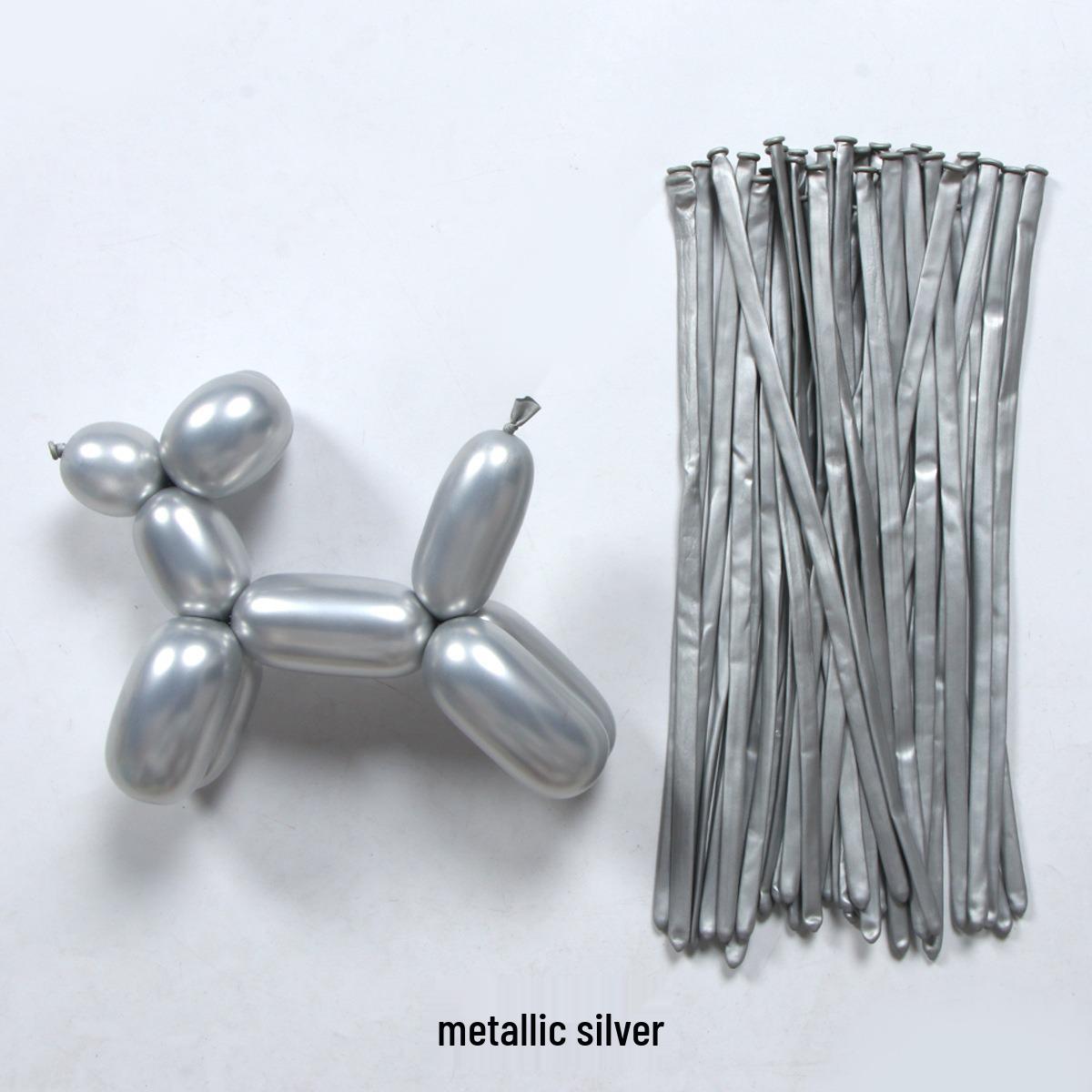 

Різнокольорові металеві стрічкові кулі для DIY декору креативної вечірки на день народження