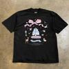 Pure Cotton Double Thread Loose Fit Short Sleeve Tshirt For Unisex And Unisex Breathable Comfortable American Retro Style Tshirt
