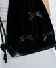 Other-Worldly Ribbon Gym Sack [Black]