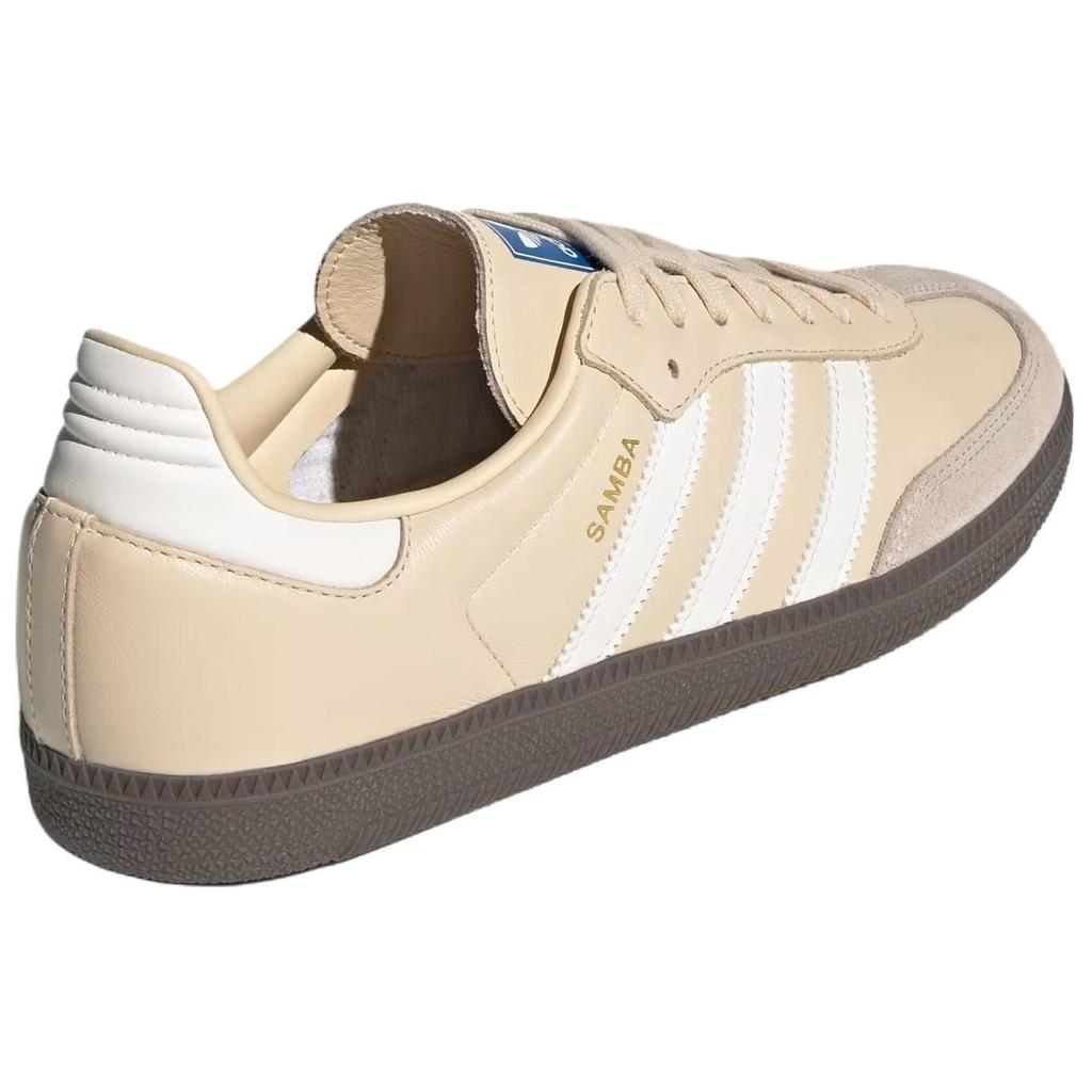 Adidas Samba OG Sand Strata Unisex Sneakers Tan Core-White Gum JR0914