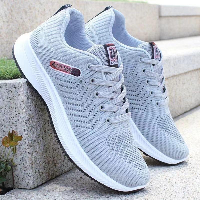 Men's Spring & Summer Mesh Lace-Up Casual Breathable Sneakers