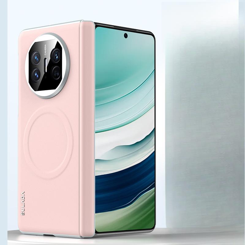 Suitable for Huawei MateX5 Mobile Phone Case Lens Full-inclusive Huawei Anti-fall X3 Magnetic Light Luxury Women's Hinge Men's Leather Case