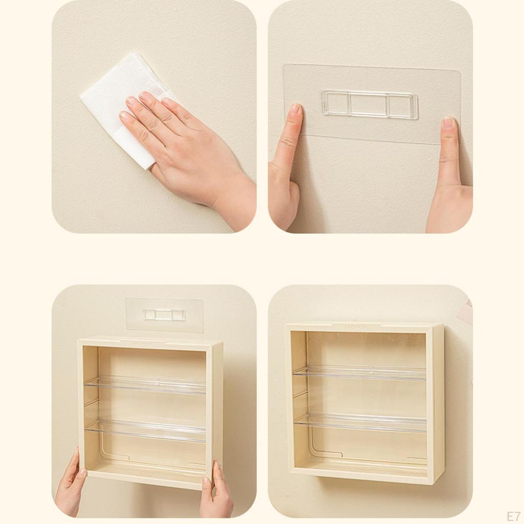 Action Figure Display Case Doll Storage Cabinet Dustproof Lightweight Model