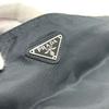 PRADA triangle plate Flat Bag Shoulder Bag Shoulder Bag Nylon Black