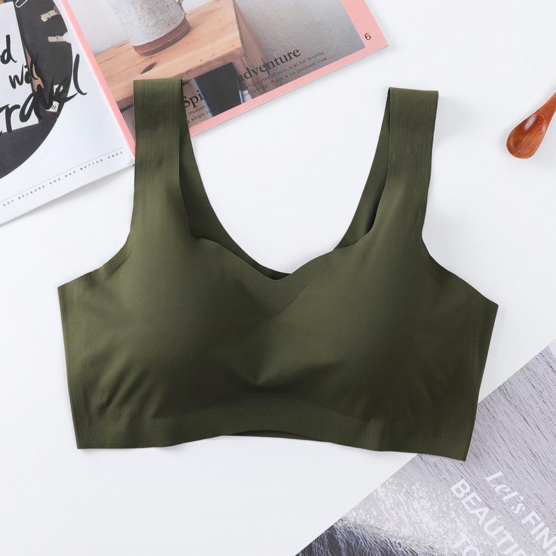 Shangpin Anxin Seamless Shockproof Plus Size Yoga Sleep Sports Bra