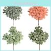 Eucalyptus Stem Artificial Flower With Artistic Finish For Wedding And Outdoor Event Decor