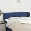 Vidaxl Wingback Headboard, Blue, 147X23X78/88 Cm, Fabric