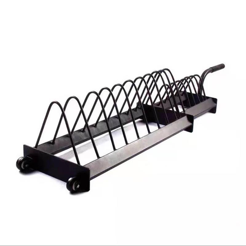 WEZHO Movable Barbell Plate Rack