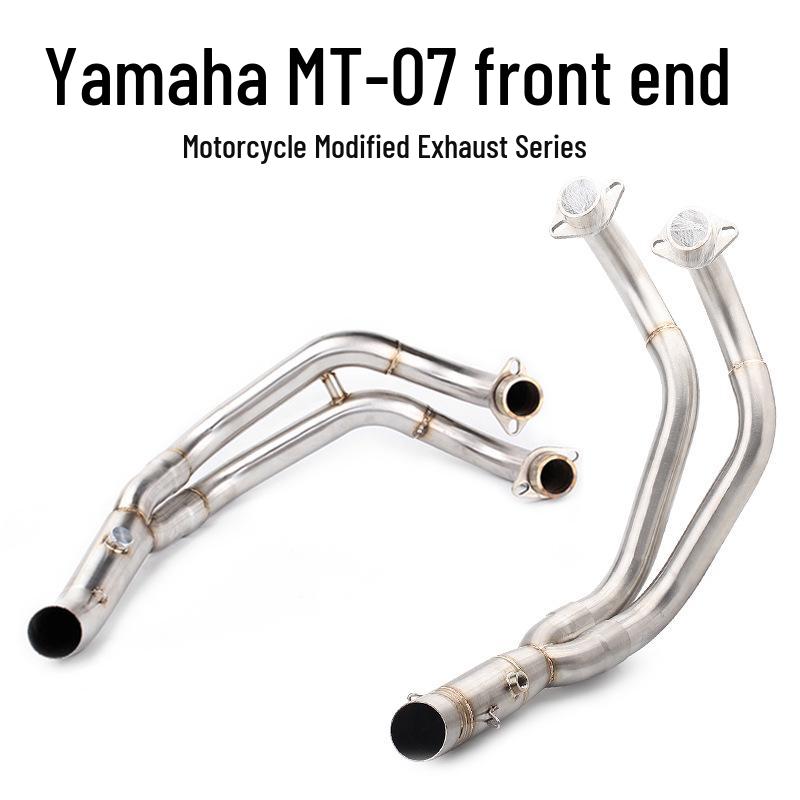 MT07 MT09 FZ07 FZ09 XSR900 Motorcycle Exhaust Pipe for Full/Front Section Modification