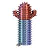 Stress Relief Spiky Cactus Fidget Toy Textured PLA Smiling Cactus Toy Portable Travel Cactus Pain Stimming Tool Sensory Toy