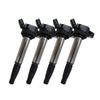 Parts 1PZ Ignition Coil Set of 4 for Toyota Voxy Isis Wish Prius Corolla Axio Numbers M's JP4-Z7R 4-Pin Noah, (ZRR70G, ZRR70W, ZRR75G), (ZGM10G,