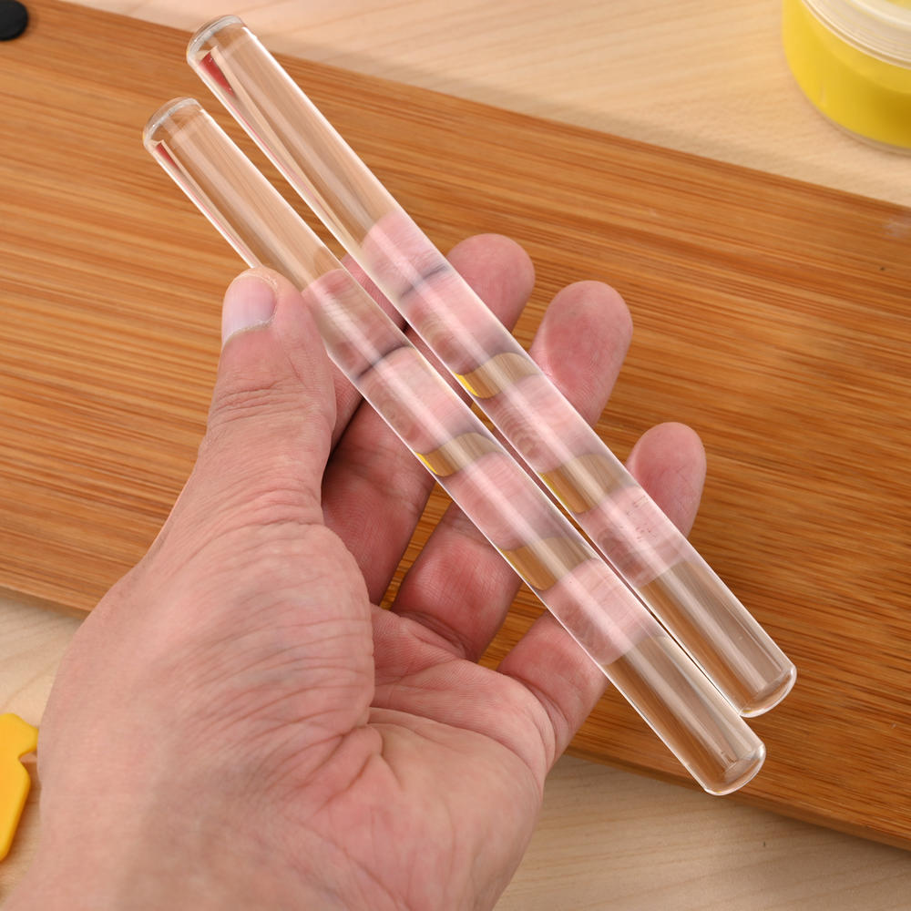 LINSBAYWU 1Pc Useful Light Utility Mini Acrylic Rolling Pin Fondant Roller Kitchen Tool Making Fondant Rolling Pins