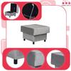 Sofa Corner Sofa Alicja with Pouf Sofa Sofa Bed Family Furniture Gray