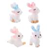Cartoon Sika Deer Figurines Resin Crafts Micro Landscape Ornaments Deer Statue  Desk Accessories