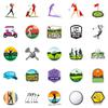 50 New Golf Outdoor Sports Graffiti Stickers Suitcase Skateboard Waterproof Stickers