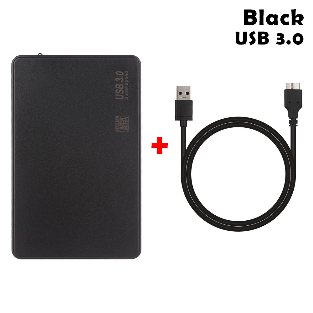 

Новый SATA SSD Cover Box USB 3.0 2.0 HDD Enclosure Внешний корпус Жесткий диск Устройства хранения данных usb 3.0 чёрный